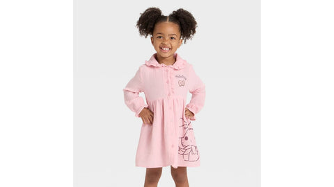 Sanrio Girl's Pink Hello Kitty Long Sleeve Gauze Dress | Sanrio in Lebanon