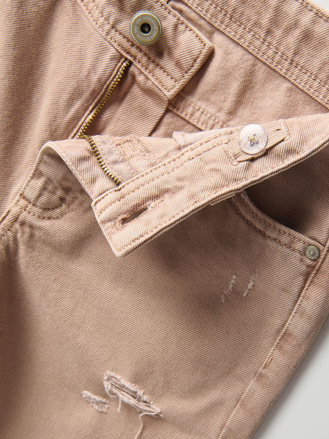 Reserved Boy's Beige Faded Denim Shorts | Reserved In Lebanon