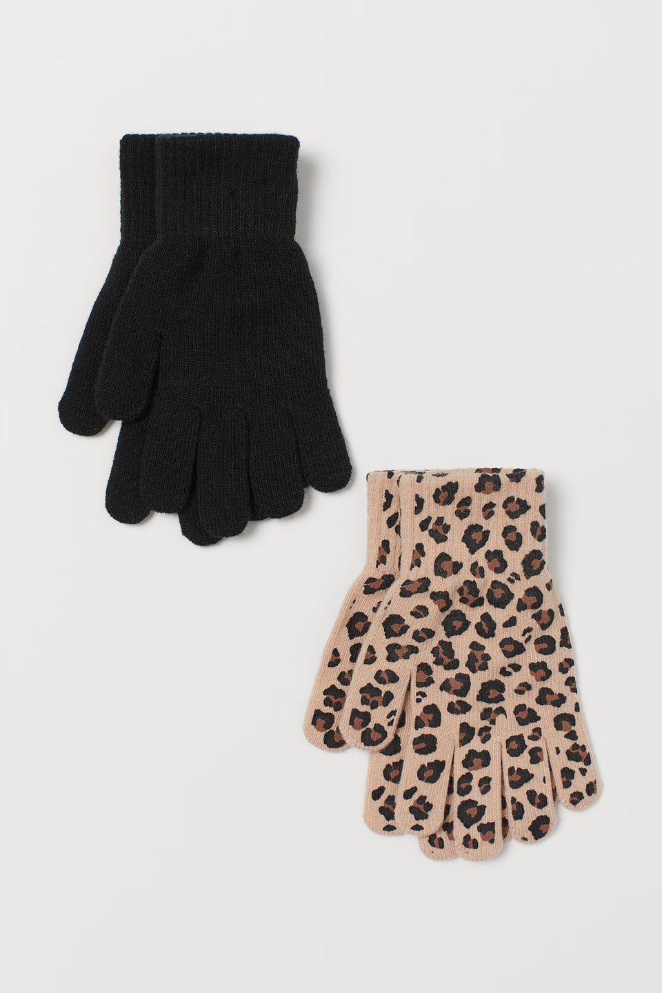 H&M Girl's Multicolor Printed 2 Pair Gloves | H&M In Lebanon
