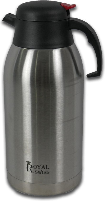 Royal Swiss Stainless Steel Vacuum Insulated 2 liter Coffee Thermos