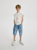 Reserved Boys' Casual Denim Cargo Shorts | Reserved In Lebanon