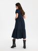 Sinsay Women's Dark Navy Short Sleeve Dress | Sinsay In Lebanon