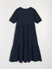 Sinsay Women's Dark Navy Short Sleeve Dress | Sinsay In Lebanon