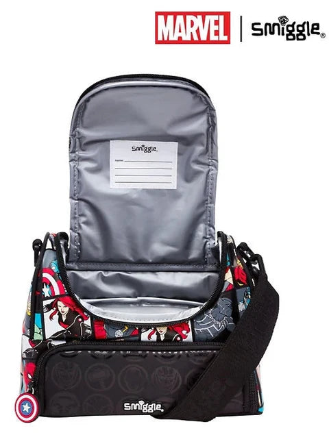 Smiggle Marvel Double Decker Lunch Bag With Strap