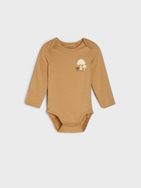 Sinsay Fox & Bunny Baby Boy's Beige Pack Of 2 Bodysuits | Sinsay In Lebanon