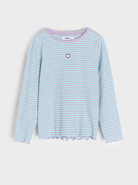 Sinsay Girl's Aqua/Pink Casual  Blouse   | Sinsay in Lebanon