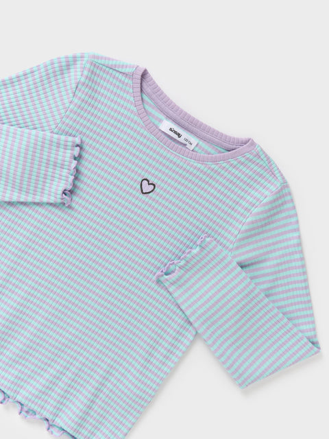 Sinsay Girl's Aqua/Pink Casual  Blouse   | Sinsay in Lebanon