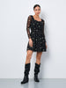 Sinsay Women's Black Floral  Dress