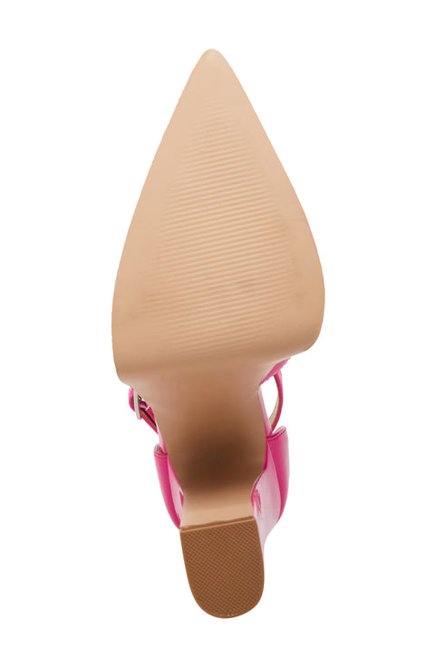 Steve Madden Women's Fuchsia Patent Synthetic Prompt Heel |Steve Madden In Lebanon