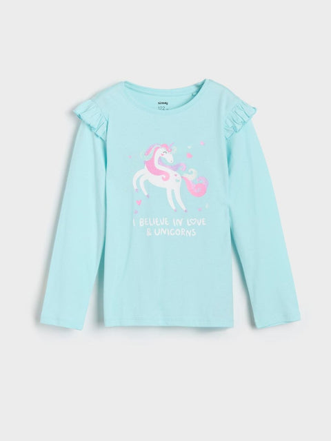 Sinsay Girl's Multicolor Pack Of 3 Long Sleeve Blouses | Sinsay In Lebanon