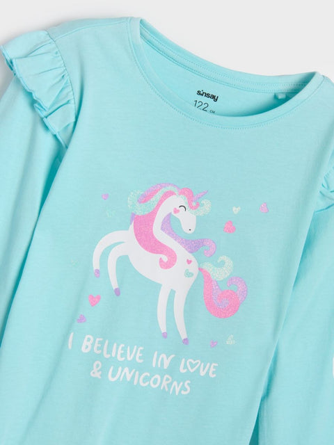 Sinsay Girl's Multicolor Pack Of 3 Long Sleeve Blouses | Sinsay In Lebanon