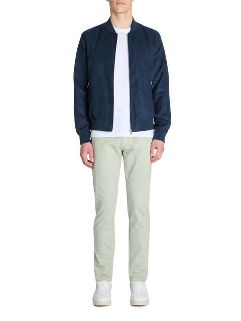 Celio Men's Navy Bomber Collar Jacket | Celio In Lebanon