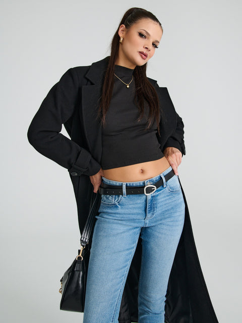 Sinsay Women's Navy Mid Waist  Skinny Jeans | Sinsay in lebanon