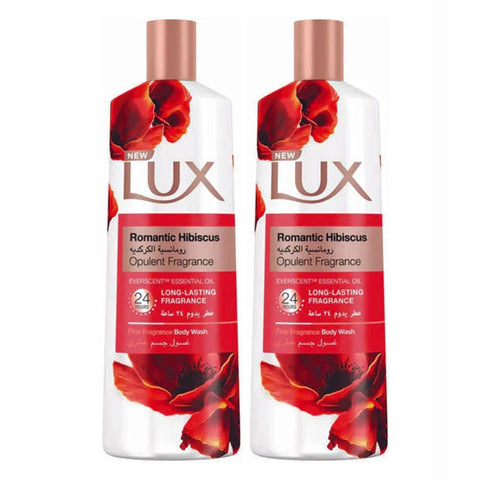 Lux Body Wash Romentic Hibiscus 2X500ml (-15%) | Lux In Lebanon