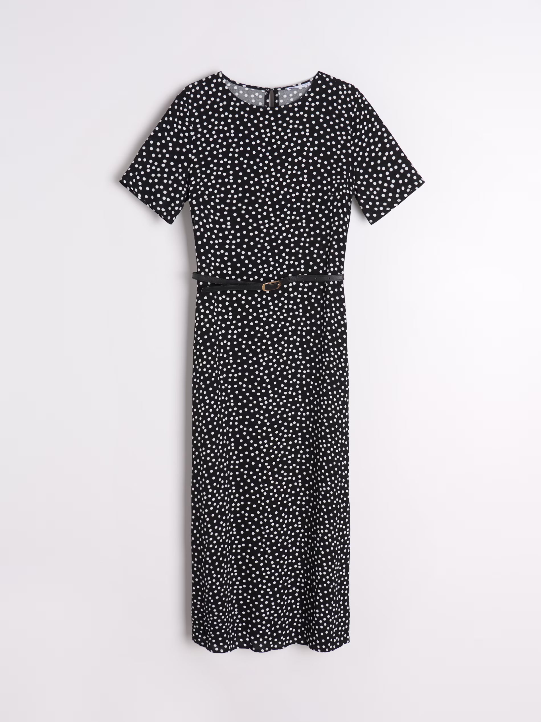 Sinsay Women's Black & White Polka Dot Dress | Sinsay In Lebanon