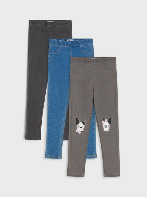 Sinsay Girl's Multicolor 3 Pack Jeans | Sinsay In Lebanon