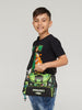Smiggle Minecraft Double Pocket Lunch Bag With Strap