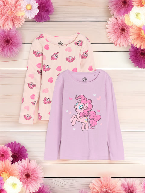 Sinsay Girl's Pink  My Little Pony long-sleeved Pack Of 2  Blouse | Sinsay in Lebanon