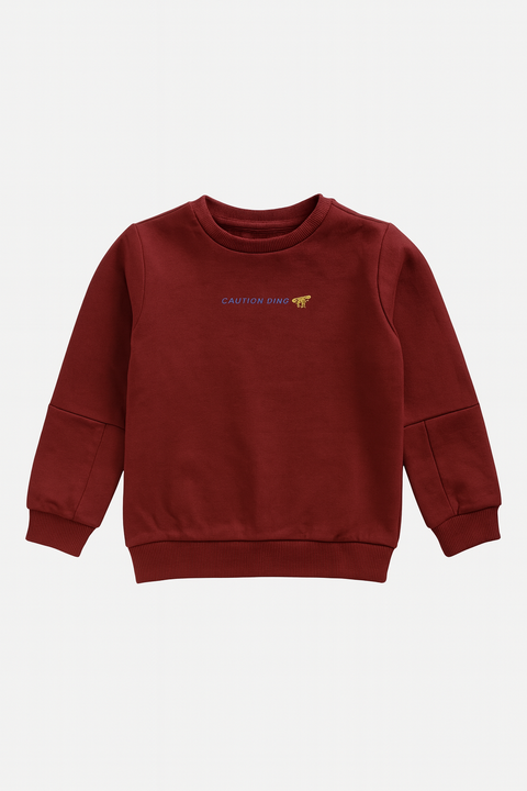 S.Oliver Boy's Burgundy Long-Sleeve Sweatshirt |S.Oliver in Lebanon