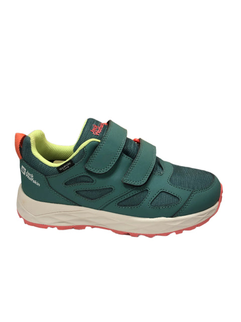 Jack Wolfskin Girl's Green Woodland 2 Texapore Low VC K Sneakers |Jack Wolfskin in Lebanon