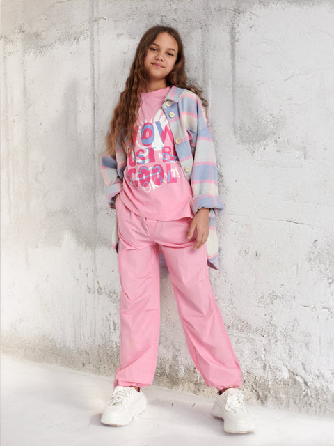 Sinsay Girl's Pink Trousers With Two Pockets | Sinsay In Lebanon
