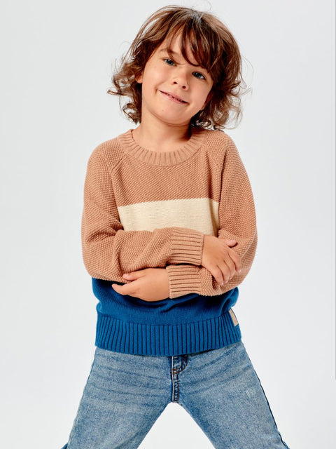 Sinsay Baby Boy's Multicolor Stripped Knitted Sweater |Sinsay In Lebanon