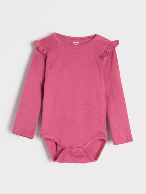 Sinsay Baby Girl's Pink/Purple Cotton Bodysuits 2-Pack | Sinsay In Lebanon