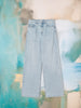 Sinsay Women's Light Blue Wide Leg High Waist Jeans | Sinsay In Lebanon