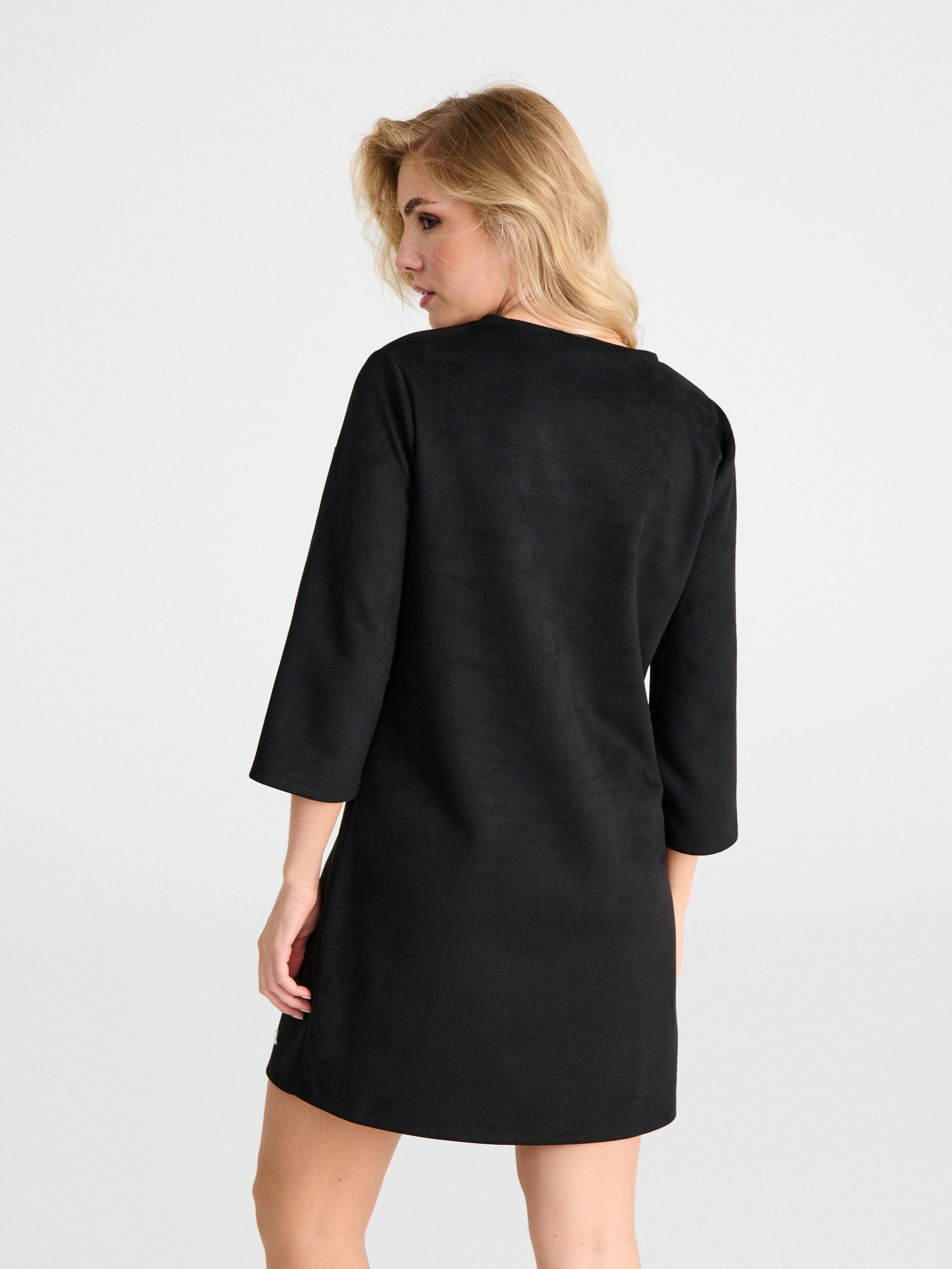 Sinsay Women's Black Mini  with glittery appliqués Dress   | Sinsay in Lebanon