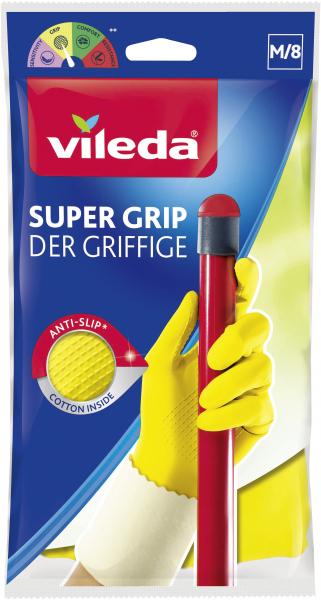 Vileda Super Grip Der Griffige Gloves M/8