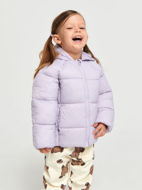 Sinsay Baby Girl's Light Purple Hooded Jacket | Sinsay In Lebanon
