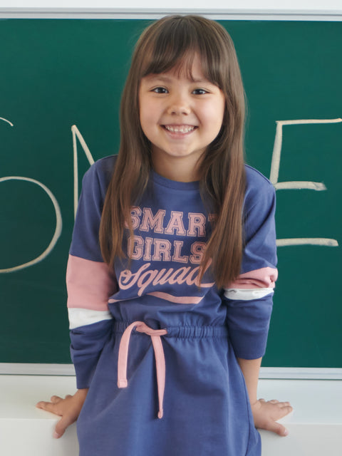 Sinsay Baby Girl's Navy Sweat Dress | Sinsay In Lebanon