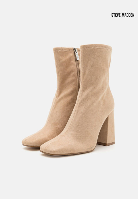 Steve Madden Women's Beige Traverse Heeled Boots |Steve Madden in Lebanon