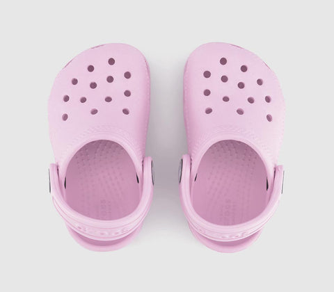 Crocs Baby Girl's Light Pink Classic Clog Slippers | Crocs In Lebanon