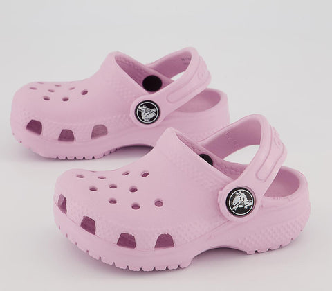 Crocs Baby Girl's Light Pink Classic Clog Slippers | Crocs In Lebanon