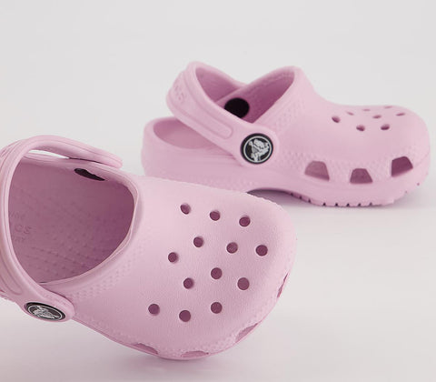 Crocs Baby Girl's Light Pink Classic Clog Slippers | Crocs In Lebanon