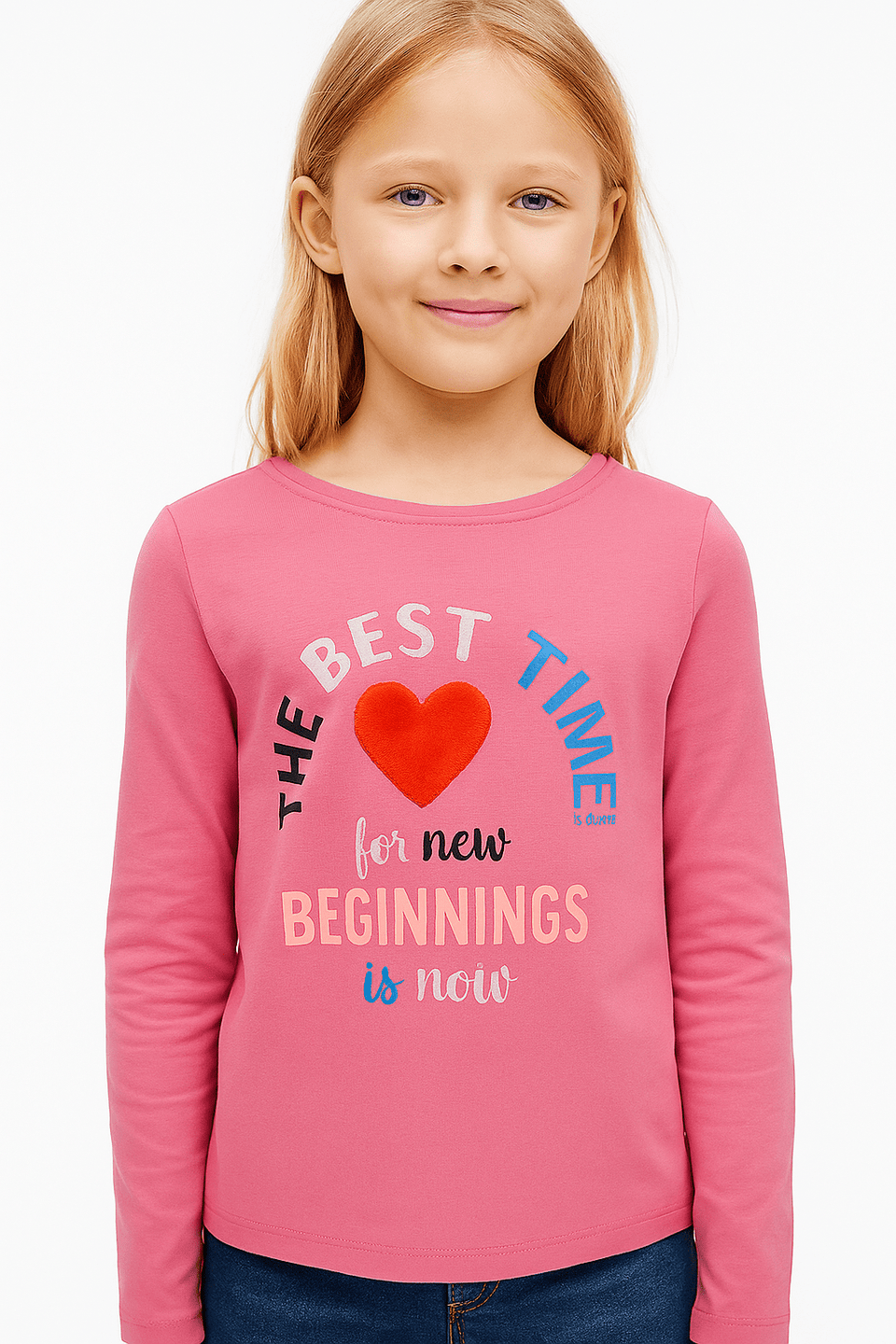 S.Oliver Girl's Fuchsia Crew Neck Blouse |S.Oliver In Lebanon