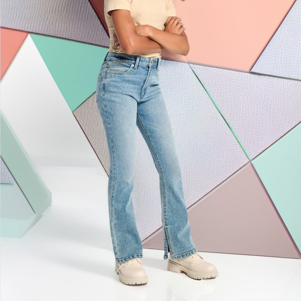 Sinsay Girl's Blue Wide Leg Jeans