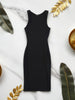 Sinsay Women's Black Sleeveless Dress | Sinsay In Lebanon