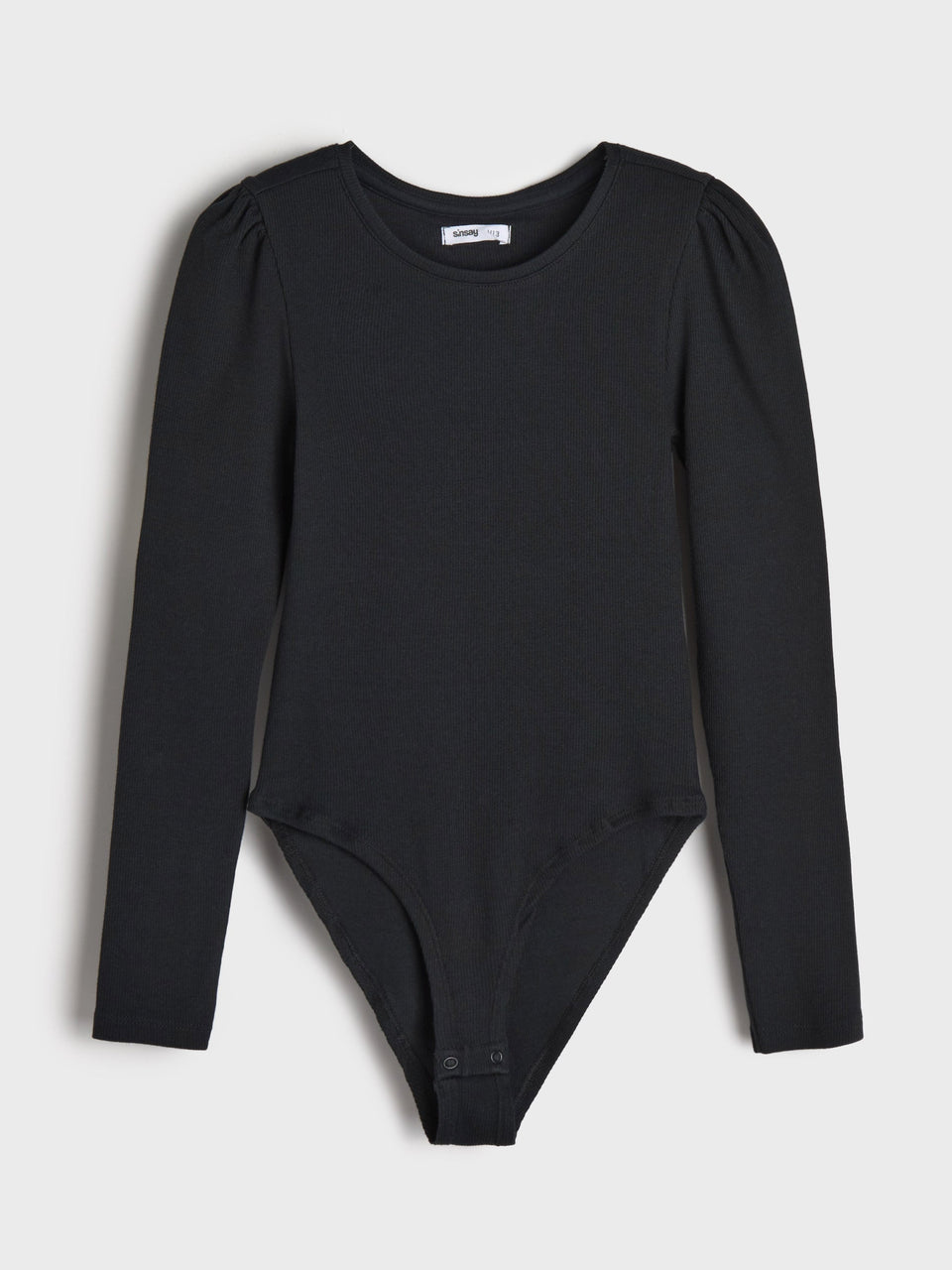 Sinsay Girl's Black Long Sleeve Slim FitBodysuit| Sinsay in Lebanon