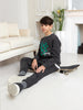 Sinsay Boy's Dark Grey Printed Pullover Sweatshirt | Sinsay In Lebanon