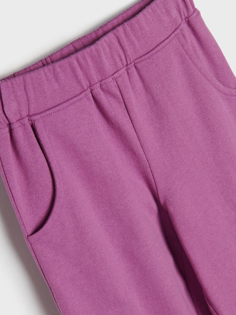 Sinsay Girl's Purple Wide Leg Sweatpants | Sinsay In Lebanon