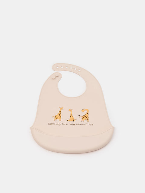 Sinsay Baby Cream  Silicone Bib  | Sinsay in Lebanon