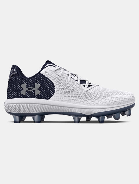 Under Armour Women's White UA Glyde Softball Cleats Sneaker | Under Armour In Lebanon