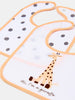Sinsay White Printed Bibs 2 Pack | Sinsay In Lebanon