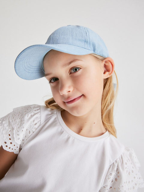 Reserved Girl's Blue Denim Baseball Cap  |Reserved In Lebanon