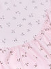 Sinsay Pink Floral Cotton Fitted Sheet 60 x 120 cm | Sinsay In Lebanon