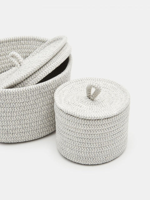 Sinsay Gray 2 Pack Storage Box |Sinsay In Lebanon