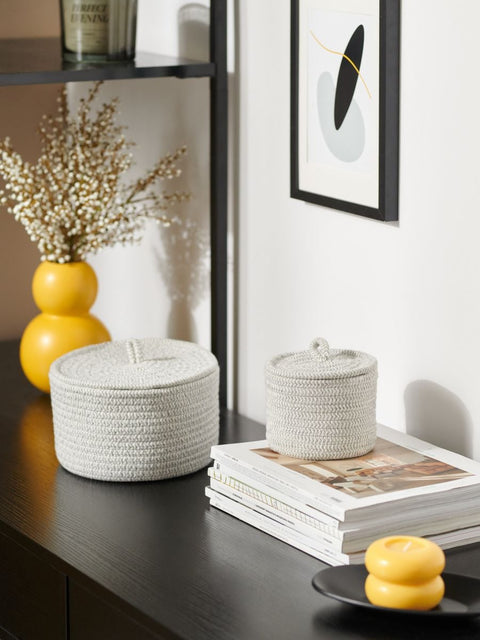 Sinsay Gray 2 Pack Storage Box |Sinsay In Lebanon