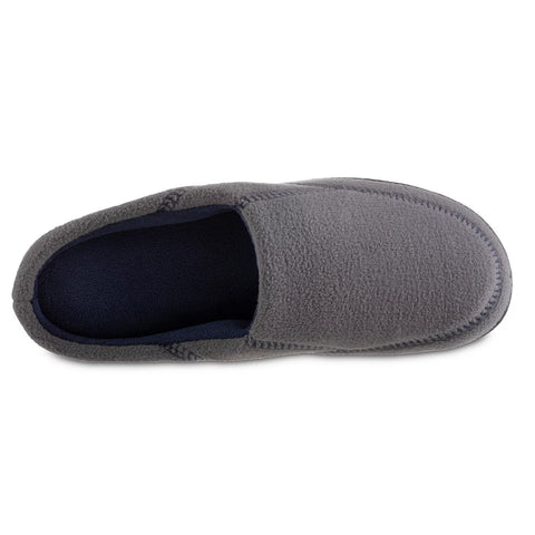 Isotoner Signature Men's Grey Roman Hoodback Eco Comfort Slipper | Isotoner Signature In Lebanon